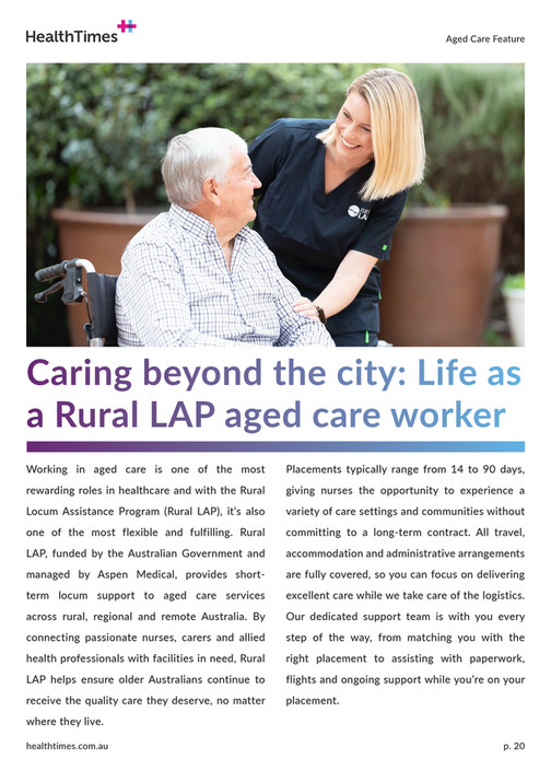 HealthTimes - Healthtimes - October 2025 - Page 21